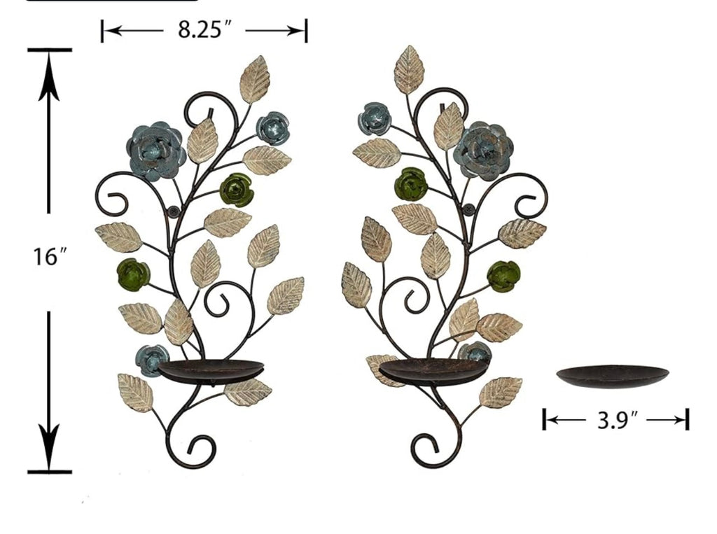 wall Scones Candle Holder set of 2.