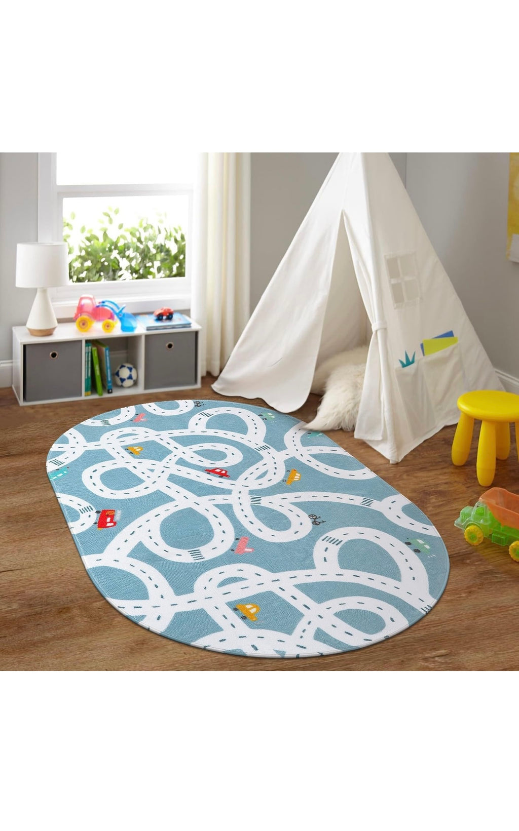 Large kids playroom rug