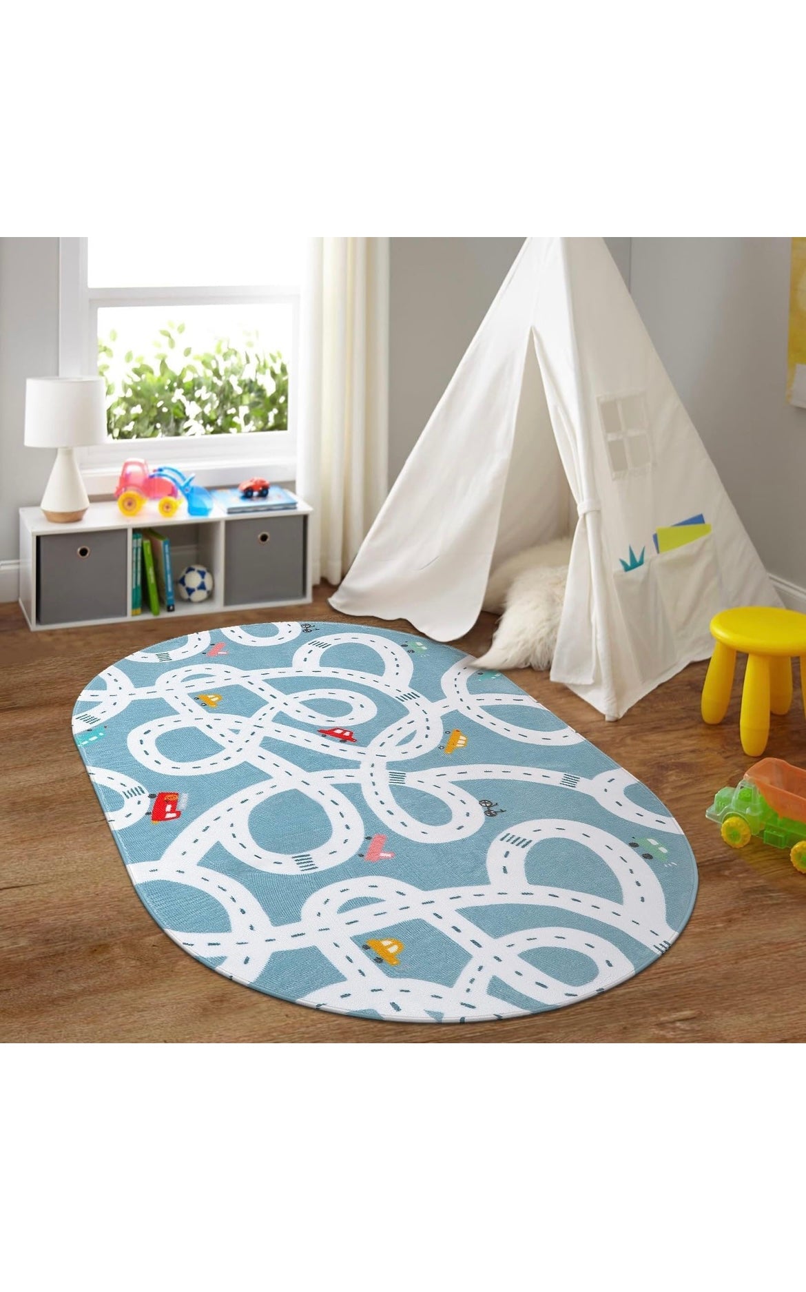 Large kids playroom rug