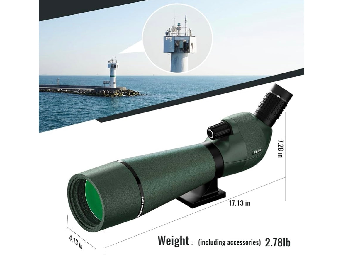 20-60x80 spotting scope