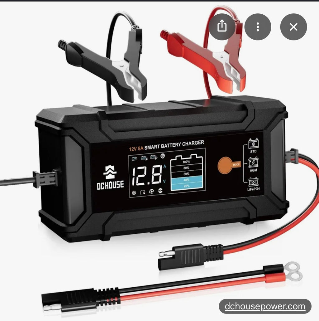 DC HOUSE 5A Battery Charger.