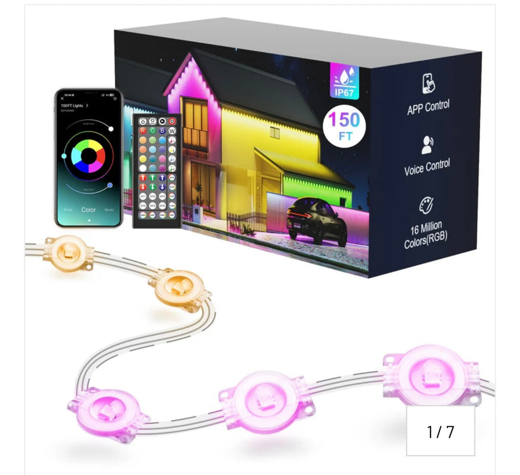 RGB Permanent Outdoor Lights.