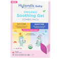Bundle of Hyland's Baby - Organic Day/Night Soothing Gel Combo Pack + Organic Soothing Drops Combo Pack, Cooling Gel for Oral Discomfort, Ages 2 Months & Up. Exp April 2028.