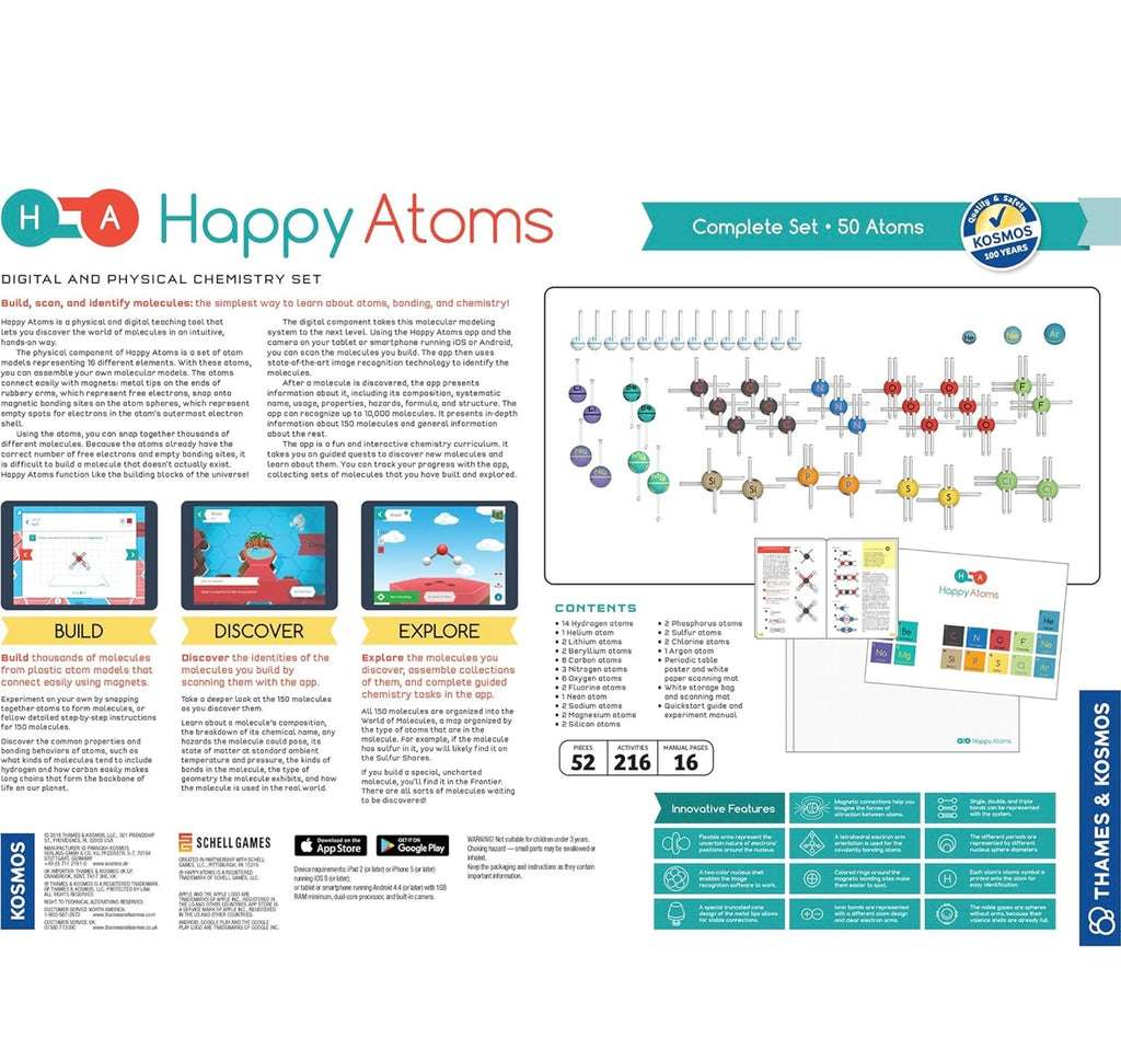 Happy Atoms Complete set.