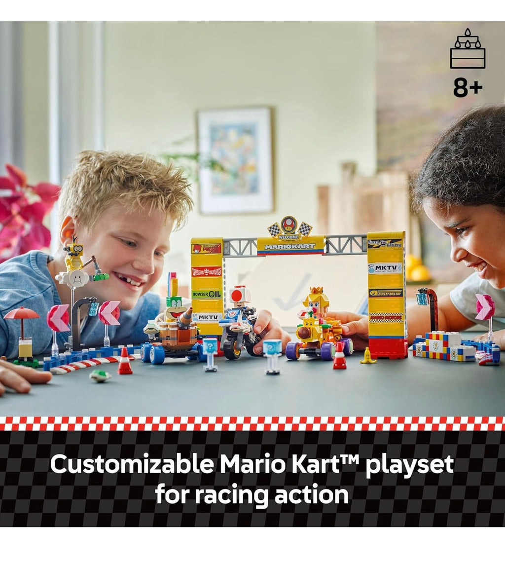 Lego Super Mario Baby Peach and Grand Prix Set.