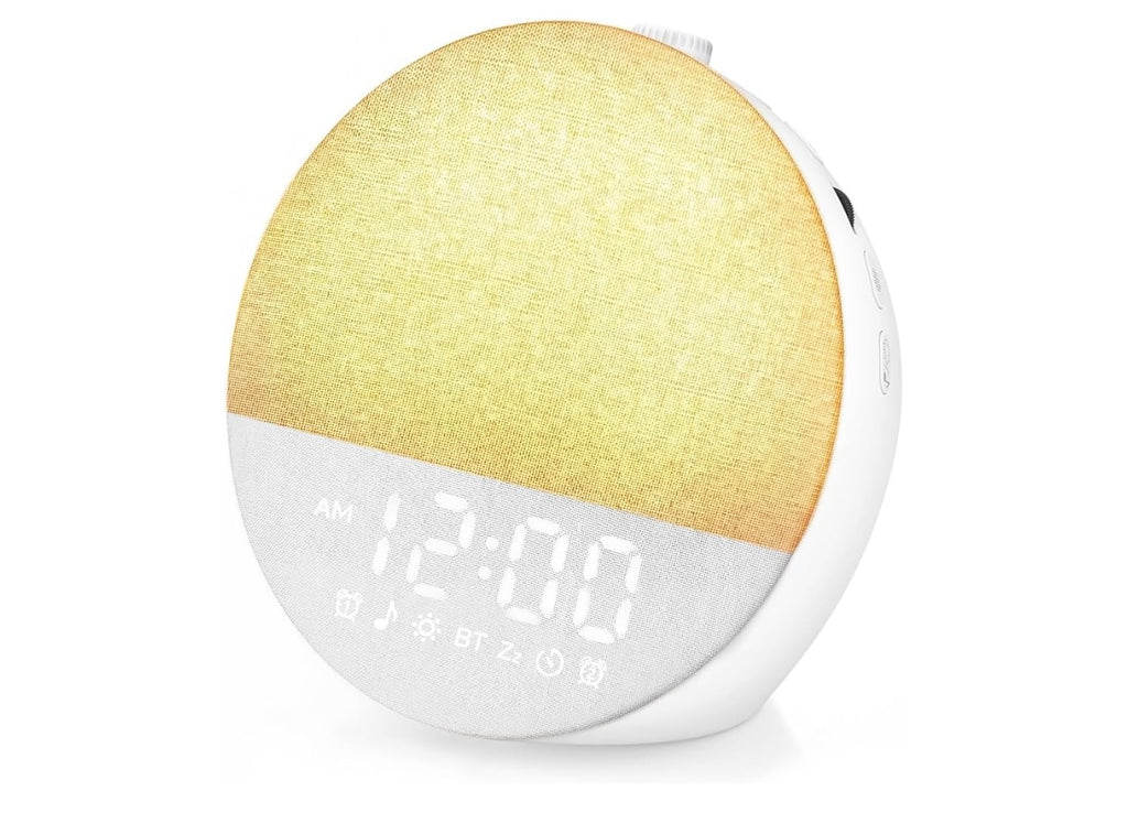Geuuap White Noise Sound Machine sunrise Alarm Clock.