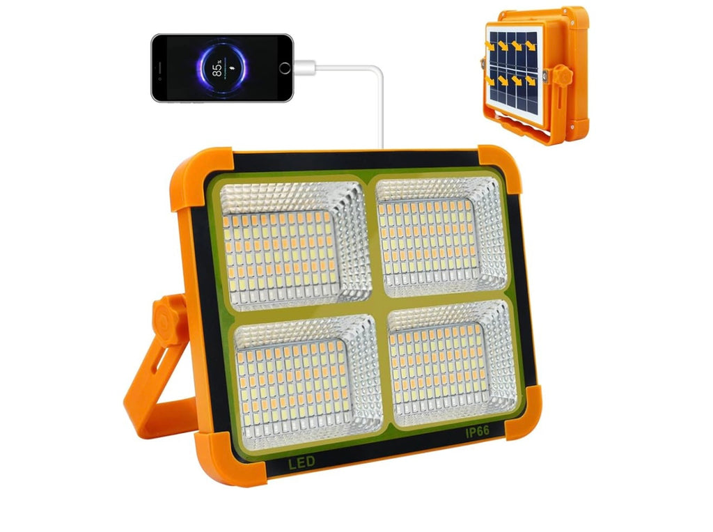 CREATESTAR Solar Portable Camping Light With Stand.