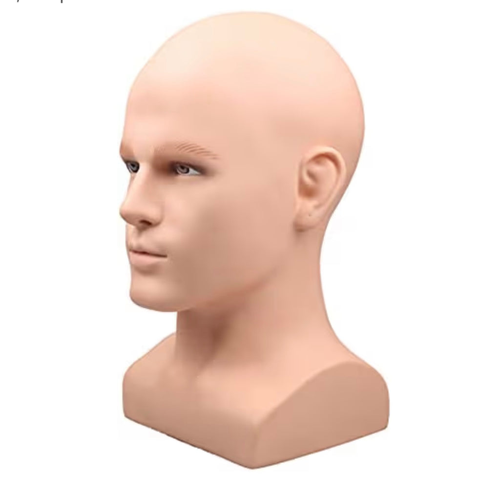 Mannequin Heads For Wigs Male Mannequin Head For Mask Display Foam Man Mannequin Head For Wigs ,Hats ,Headphones