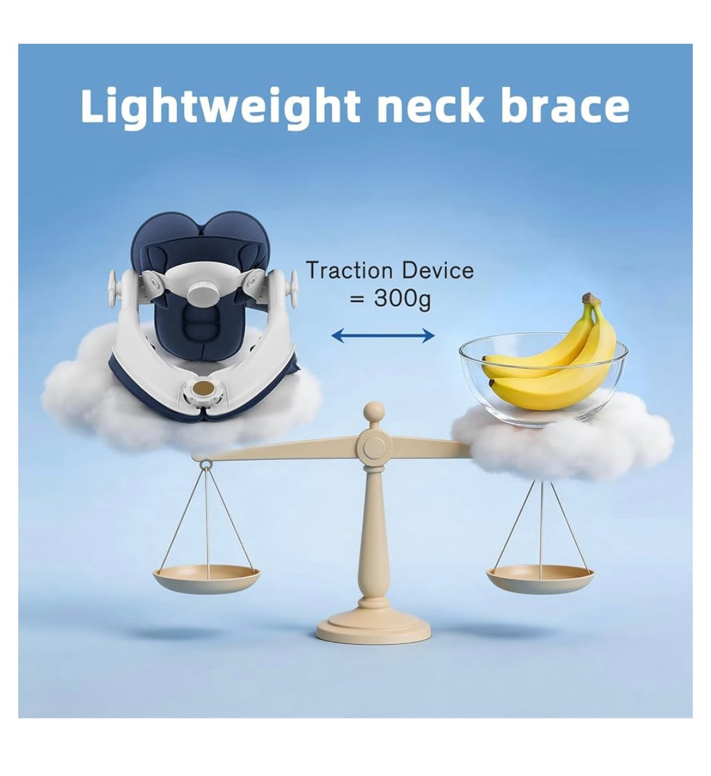 Neck stretcher cervical traction device