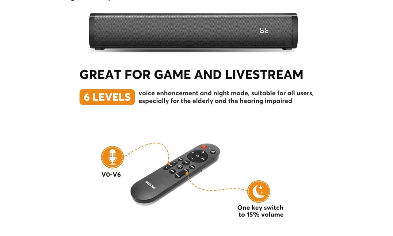 Wohome 2.1 CH Sound Bar model:S100.