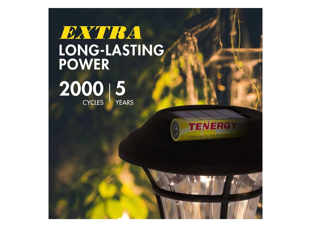 Tenergy Solla Rechargeable Batteries.