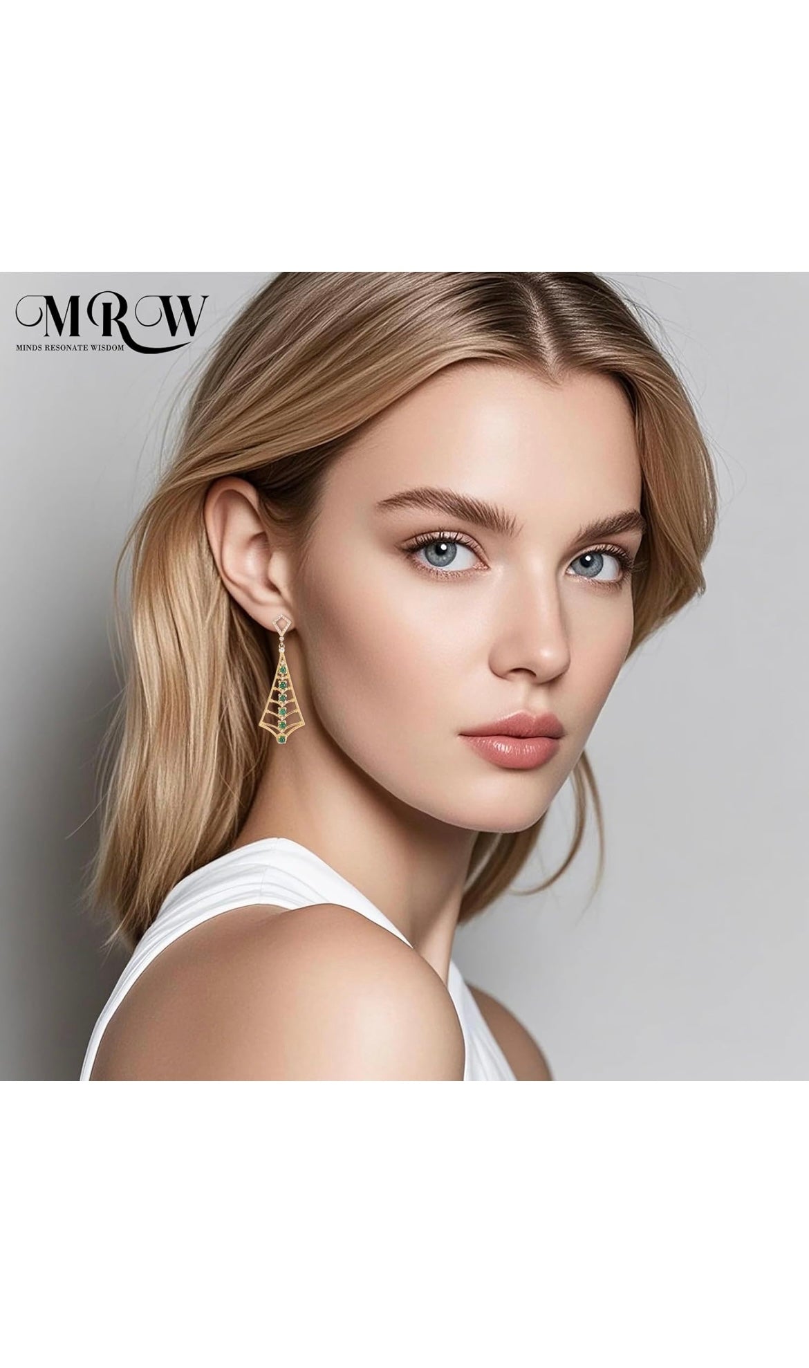 MRW jade earrings
