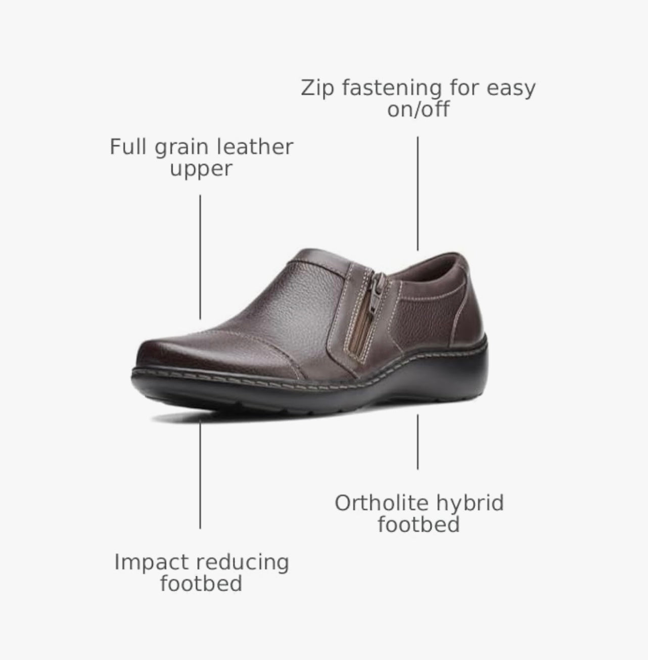 Clark’s Women’s Cora Ginny Loafers.