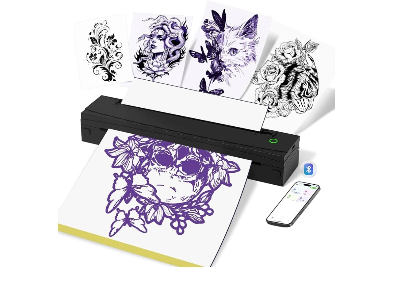 D80 Thermal Printer Portable Tattoo Printer.