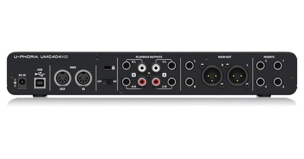 Behringer U-Phoria UMC404HD Audiophile.