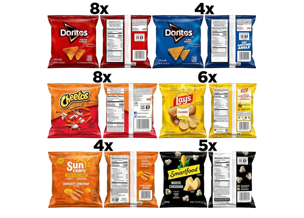 Frito-Lay Snacks Variety Pack 35, Classic Mix, 1 Count. Best by November 17 2026.