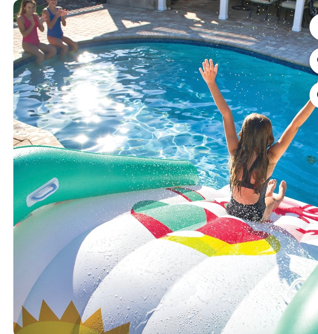 WOW Soaker Sprinkler Pool Slide.