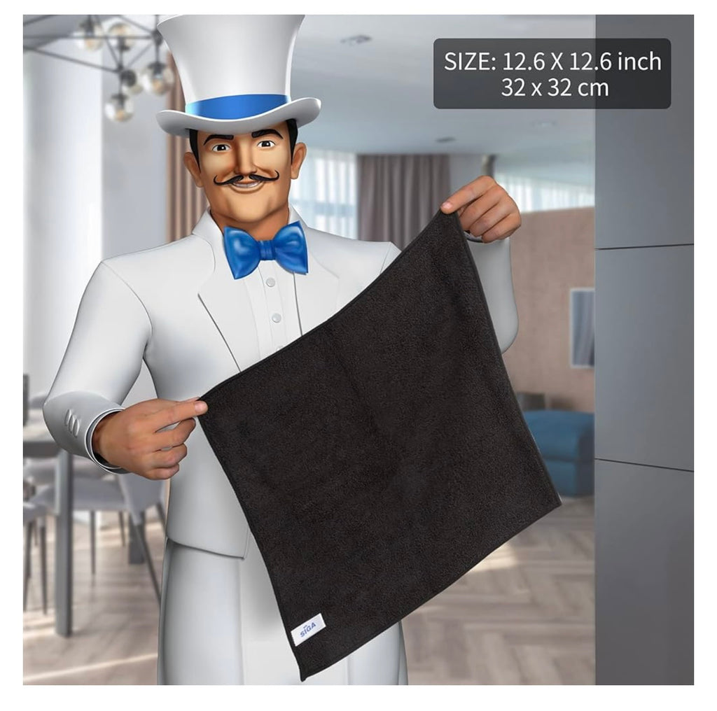 Mr. Saga Multi Surface Microfiber Cleaning Clothes.