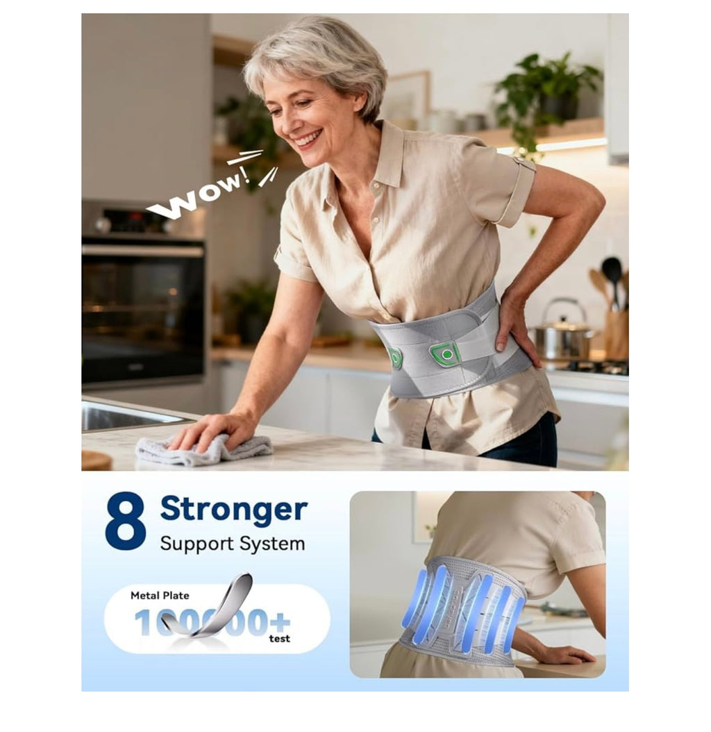 SOLOEVER Back Brace For Women Lower Back Pain Relief.