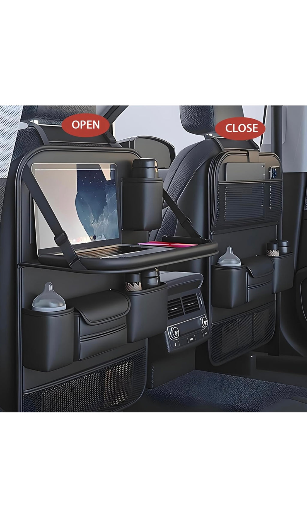 Car backseat organizer
