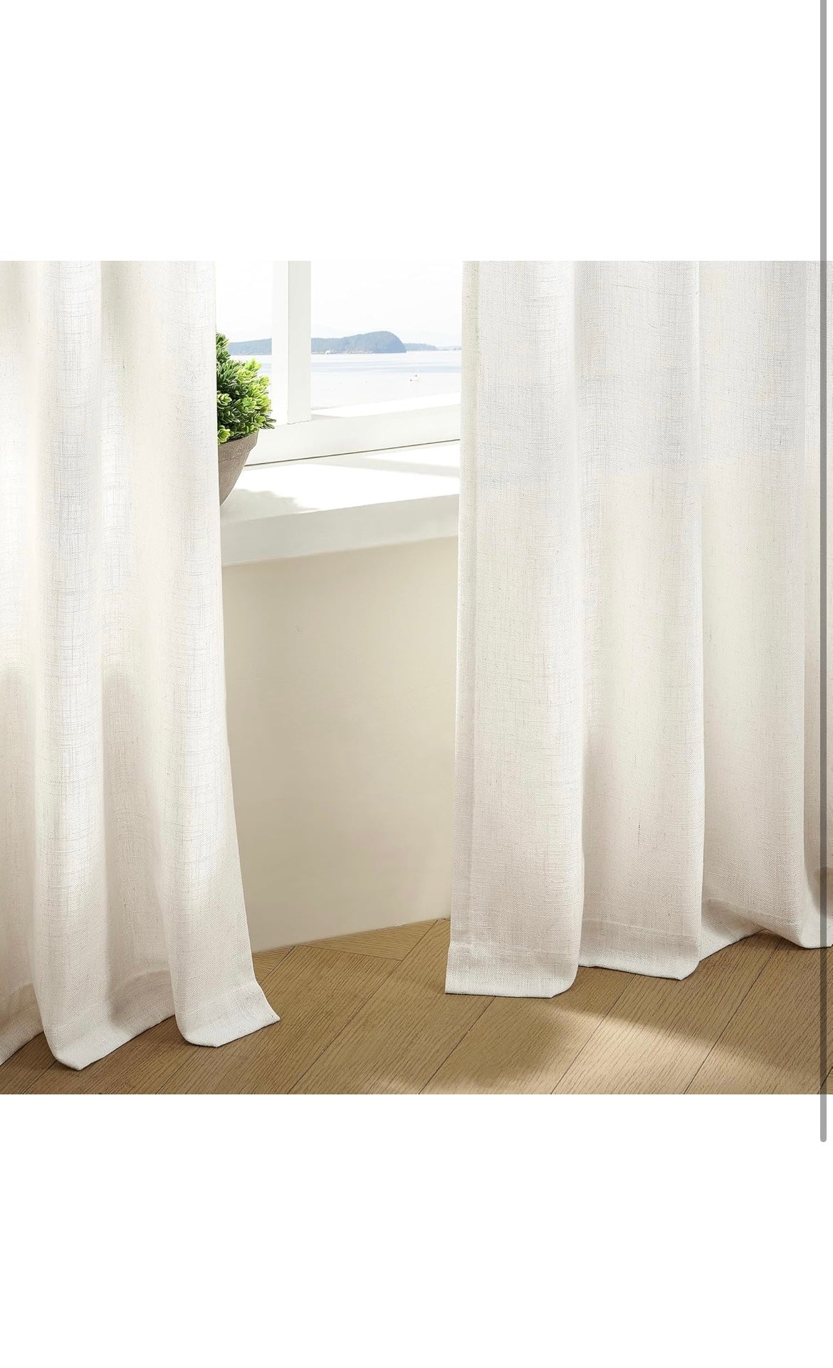 Linen curtains 120 inches