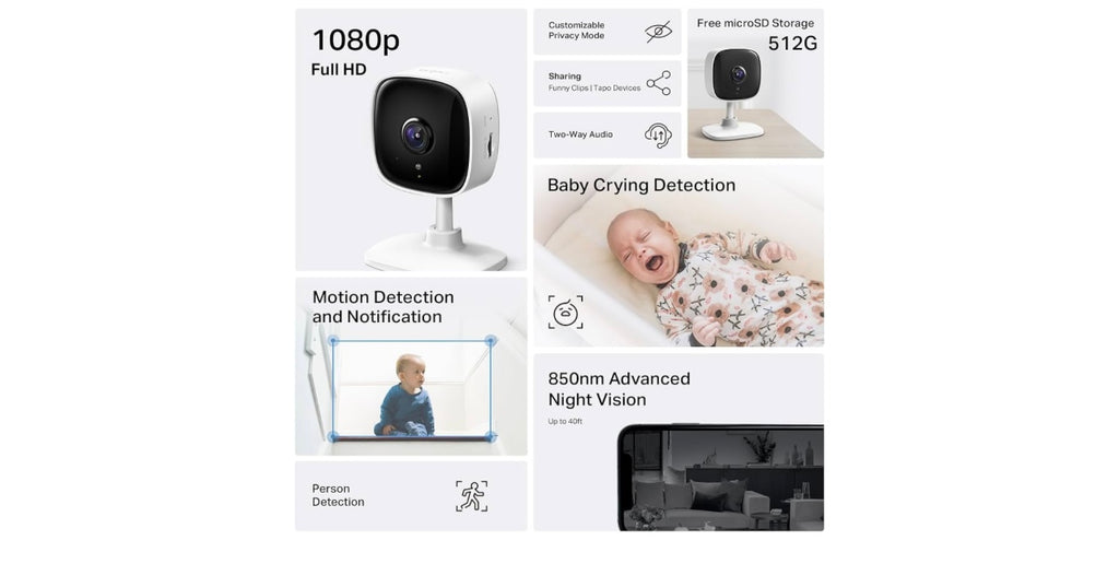 Tapo Home Security WiFi Cameras.