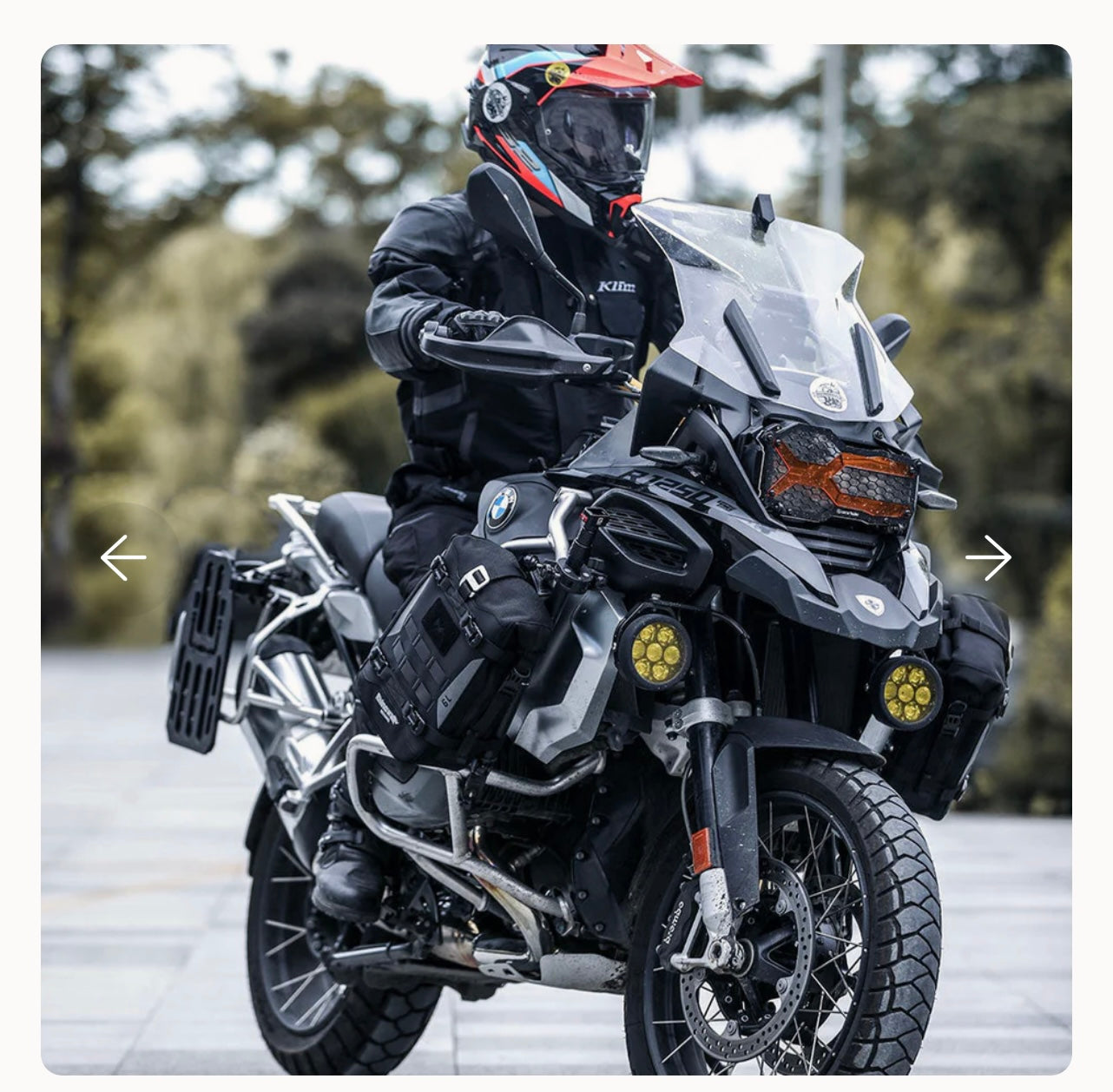 RhinoWalk 6L Waterproof Motorcycle Crash Bar Bag. Mechanic Series.