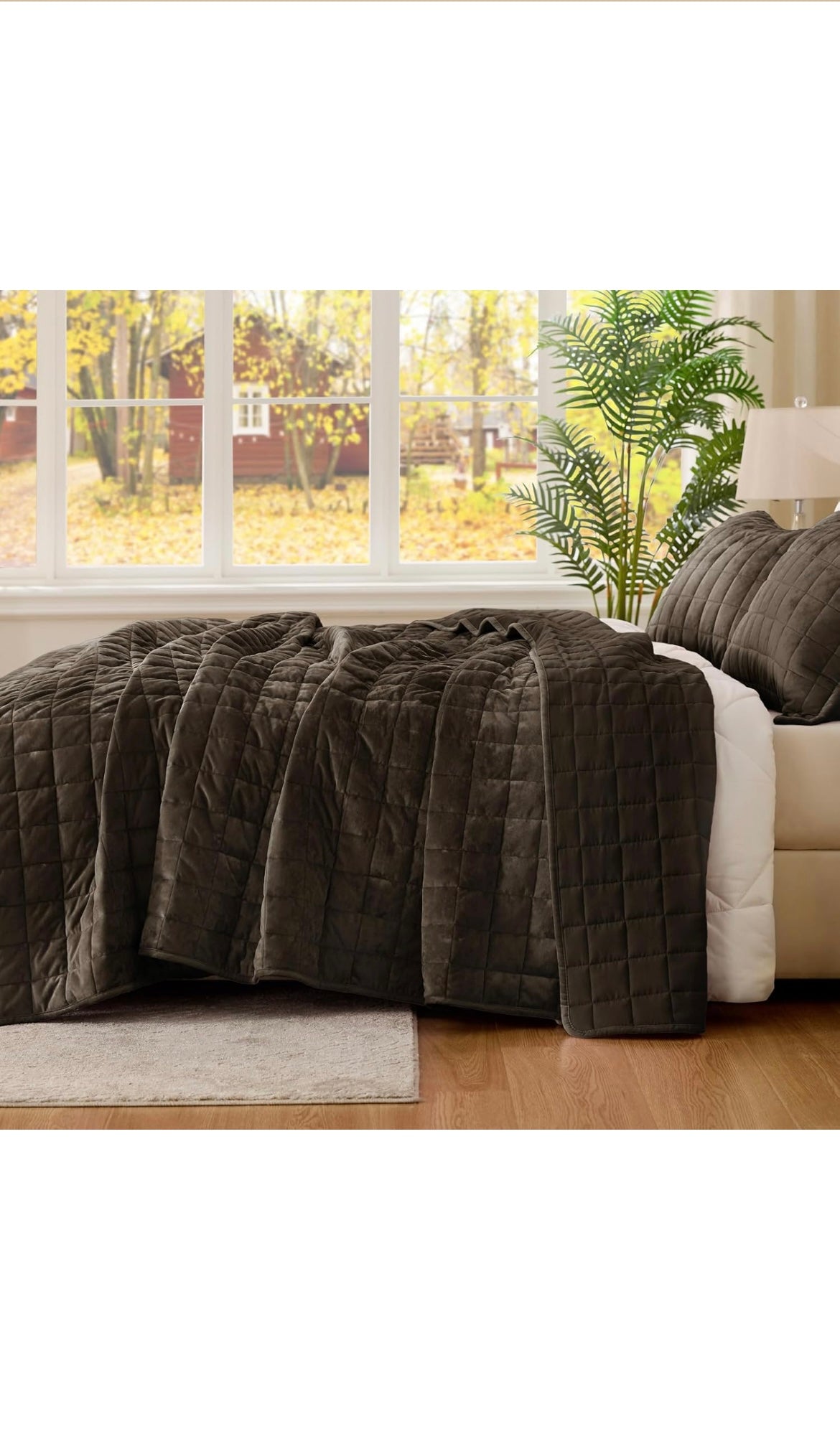Bedelite velvet quilt luxury velvet comforter