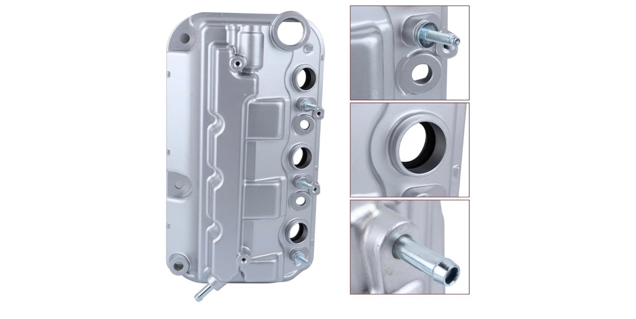 FEIDKS Front Engine Valve Cover Fit For 2008-2017 Honda Accord, Odyssey, Pilot Ridgeline, and crosstour.