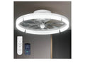 Addlon Modern Flush Mount Ceiling fan with light.
