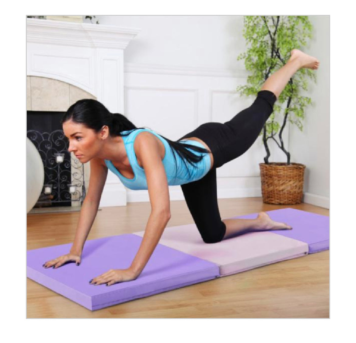 Tri fold gym mat