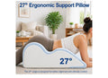 Koriva Ergonomic Memory Foam Wedge Pillow.