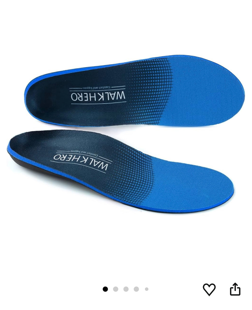 Insoles for man and woman