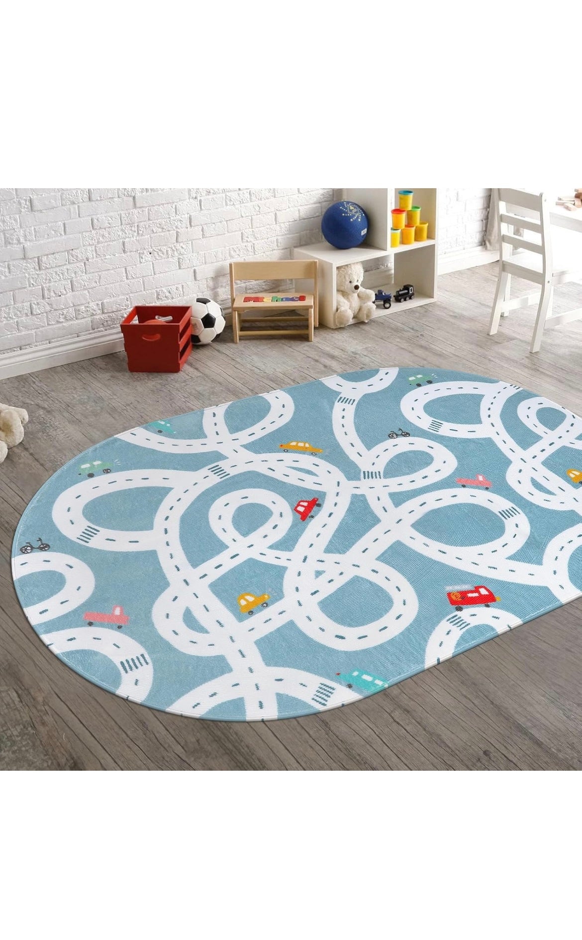 Large kids playroom rug