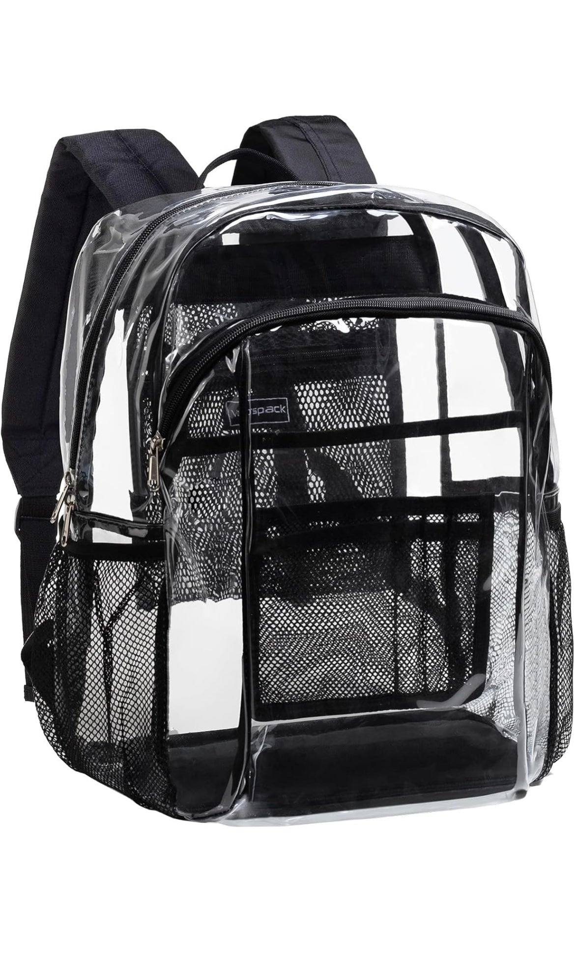 Clear backpack