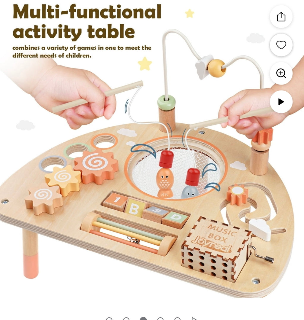 VanPlay Activity Table.