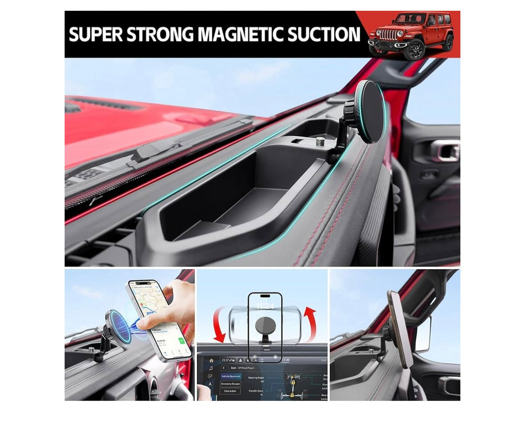 Magnetic phone mount holder