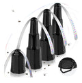 Fly Fans for Tables, Bug Fans with Holographic Blades, Battery Operated Fly Repellent Fan, Keep Flies Away from Picnic, BBQ, Restaurant, Party, Indoor and Outdoor, 4 Pack