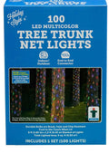 Holliday style 100 LED multicolor tree trunk net lights ￼