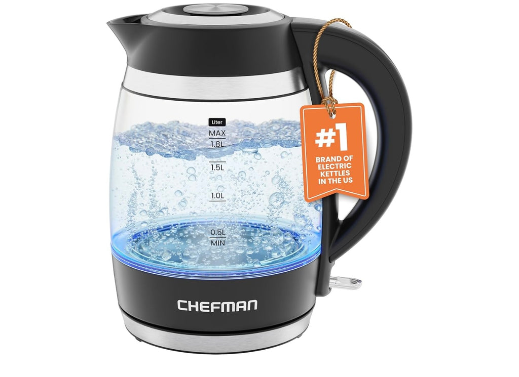 Chefman 1.8L Electric Kettle.