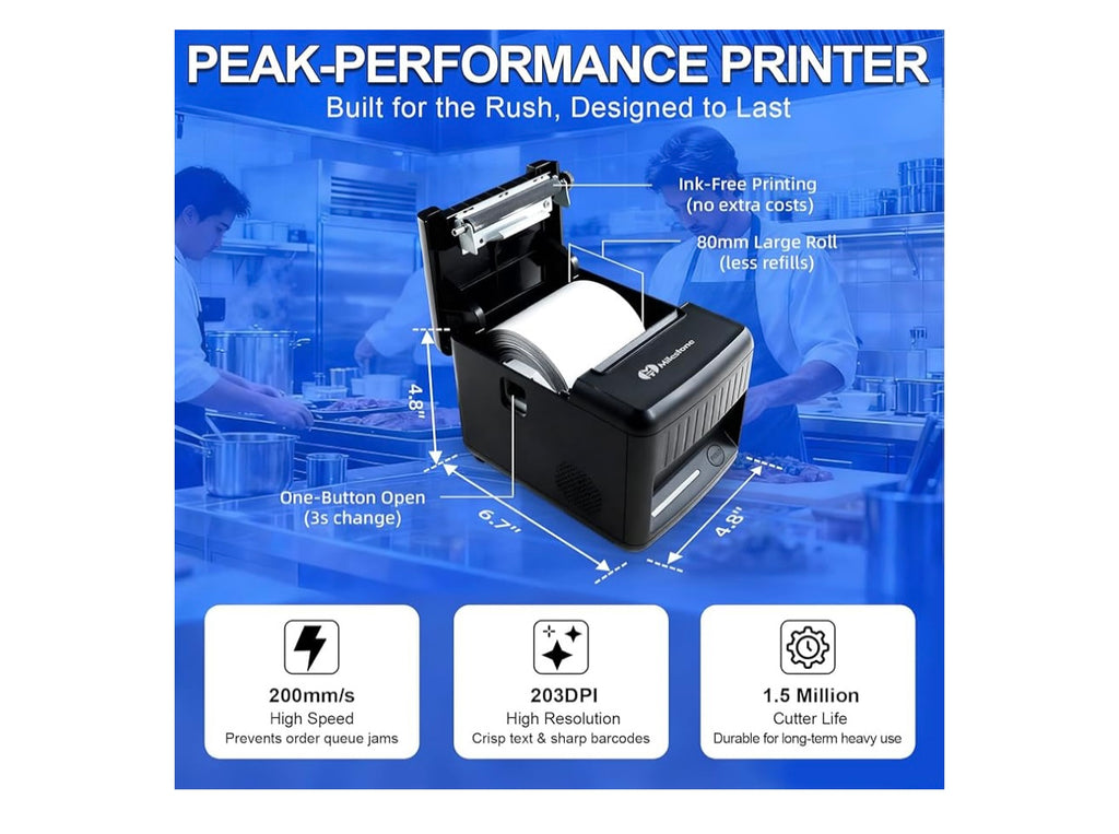 Milestone P80E Receipt Printer.