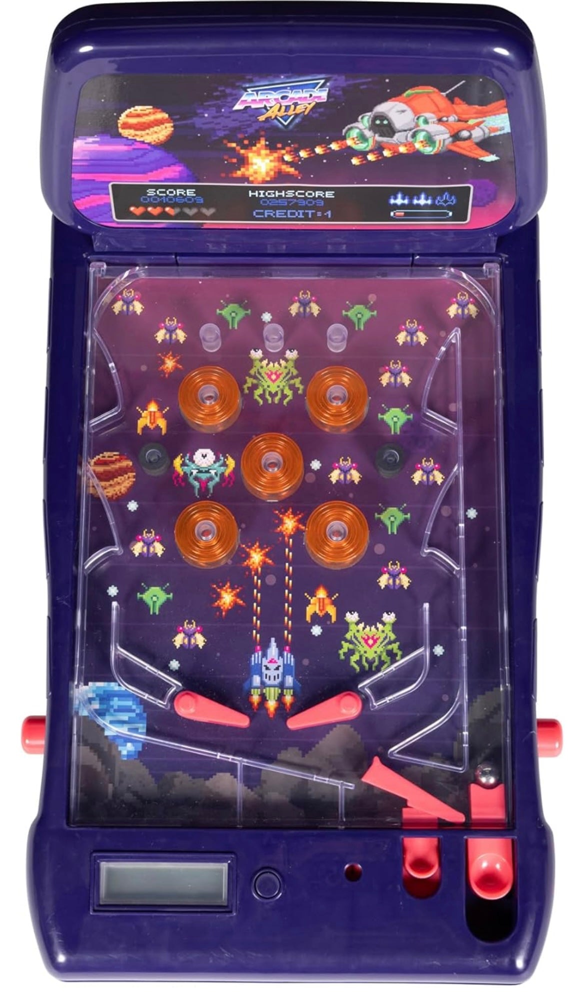 Table top pinball machine