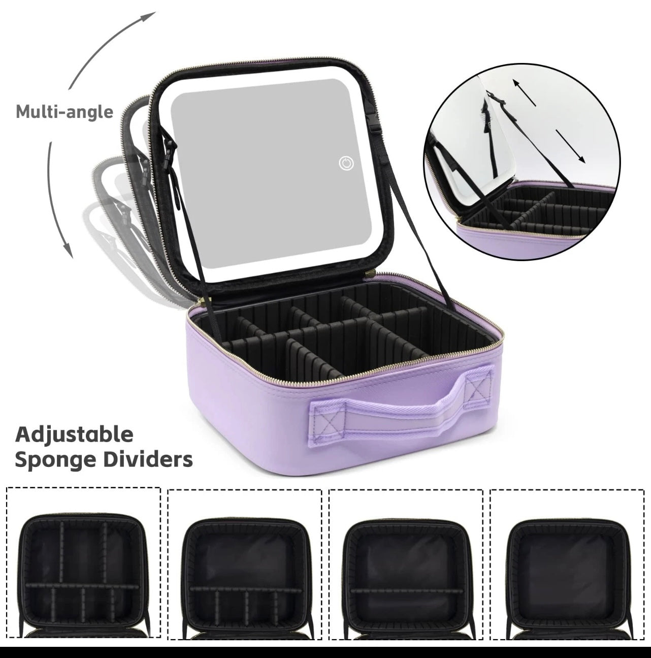 Faquenc Travel Makeup Bag.