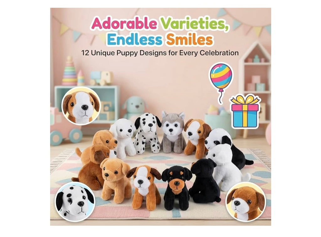 Bedding Plush Puppy Dogs.