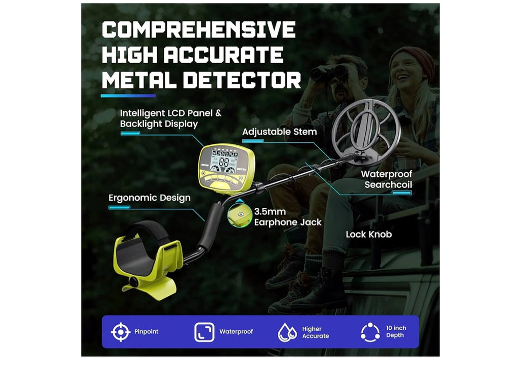 LOLARAN metal Detector For Adults and Kids.
