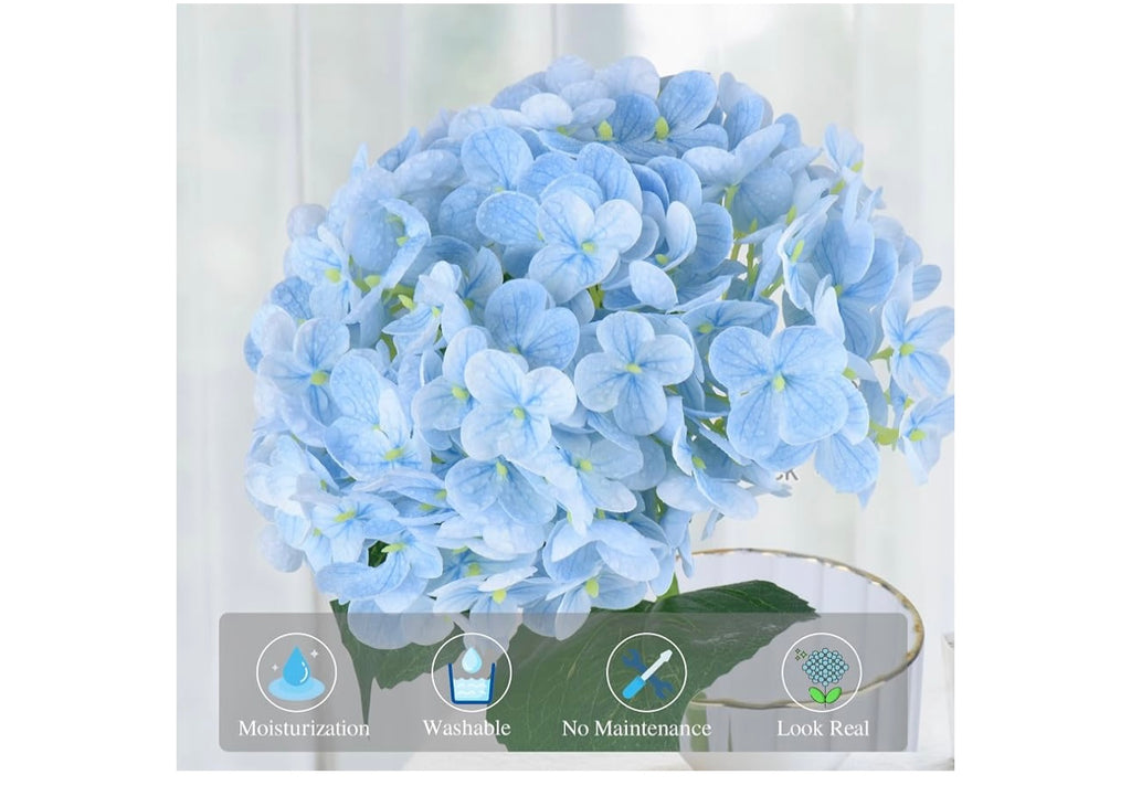 4pc Hydrangea Artifical Flowers.