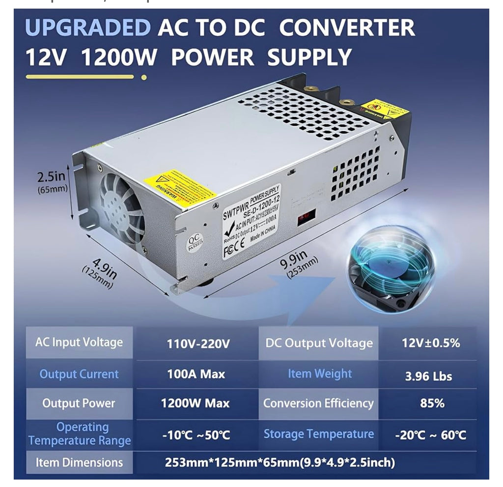 1200watt Power Supply