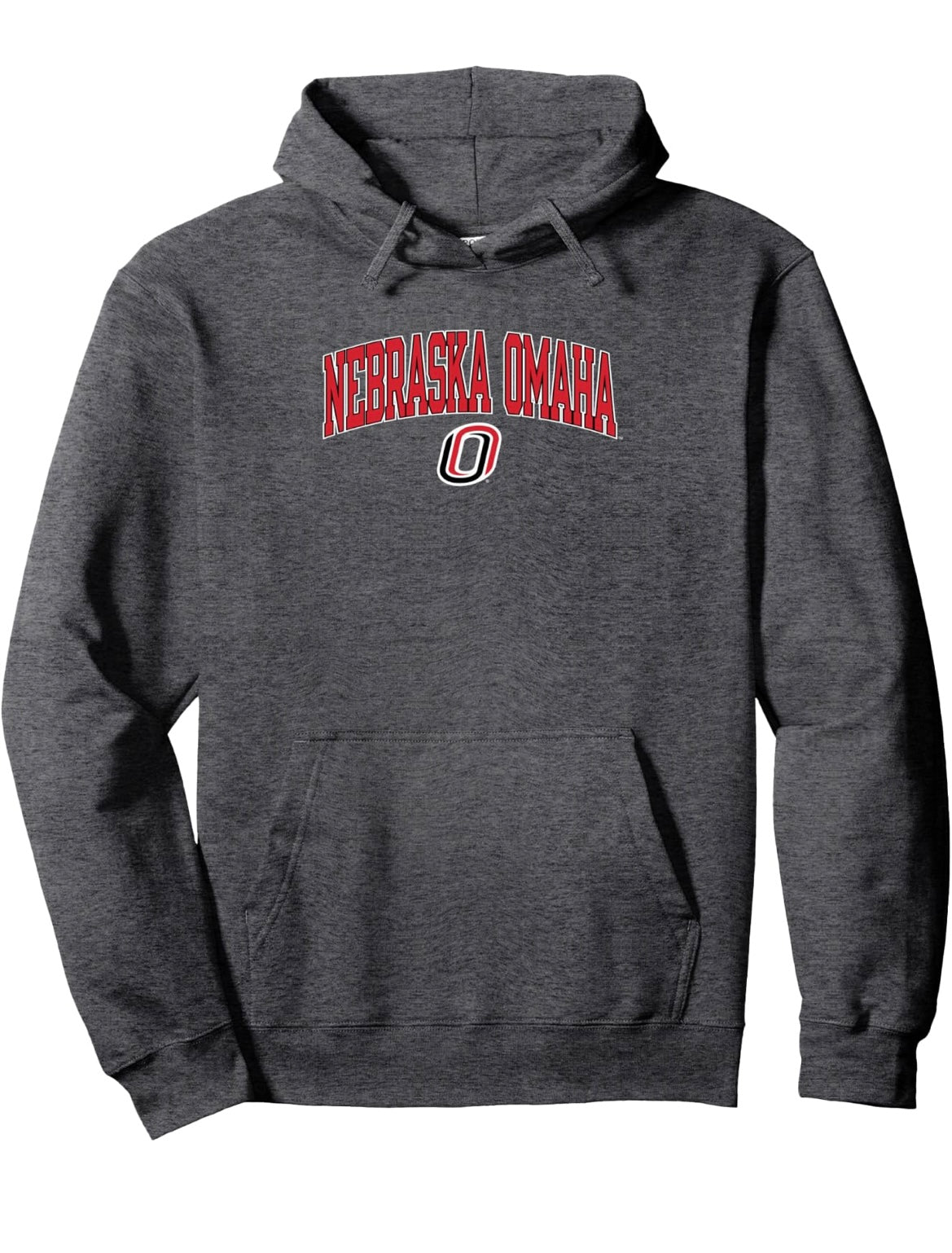 Nebraska Omaha Mavericks Arch Over Officially Licensed Pullover Hoodie