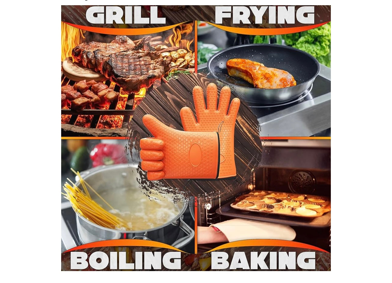 BBQ gloves/Oven Mitts.