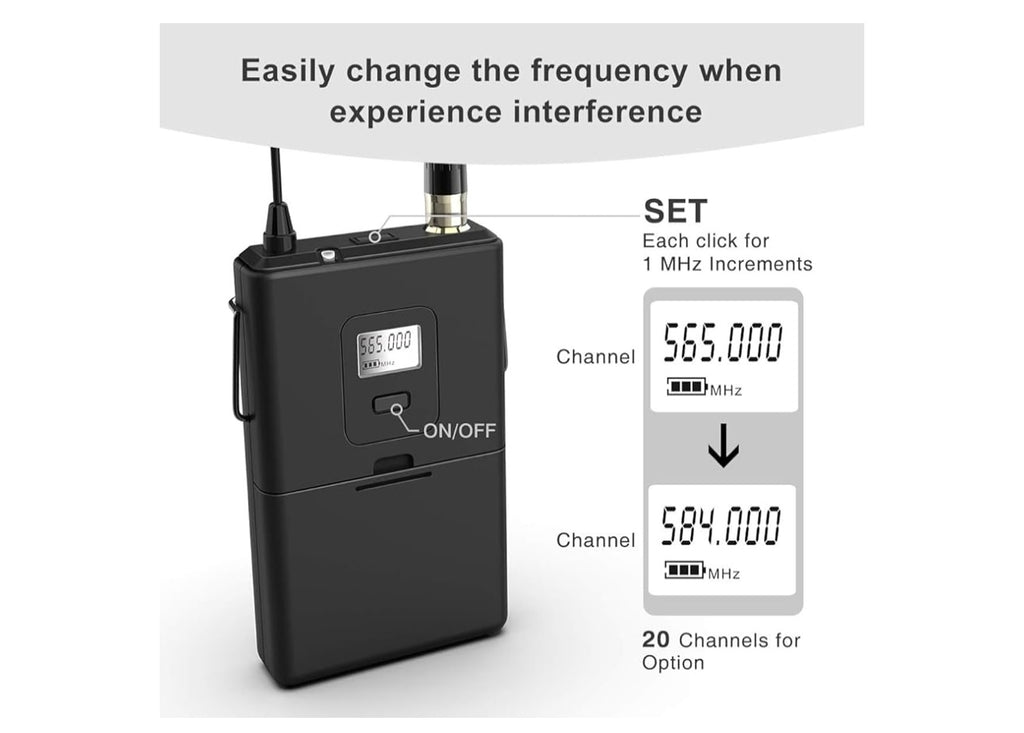 FIFINE Wireless Microphone System.